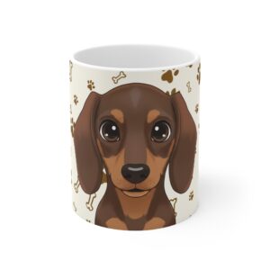 Dachshund Ceramic Coffee Cups, 11oz, 15oz
